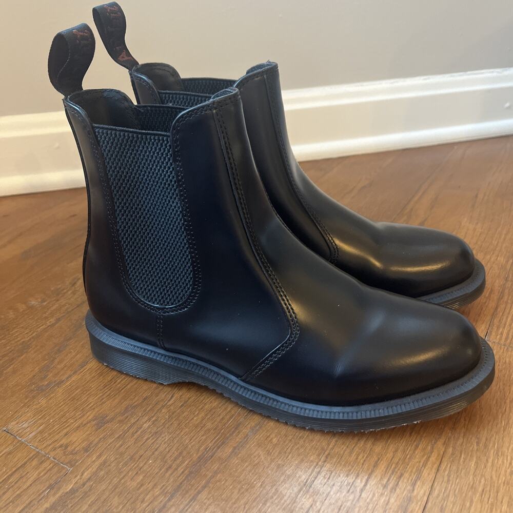 Doc Martens Flora Chelsea Boots Size 7 Black